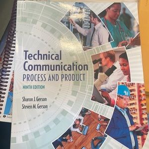 Technical Communication Process and Product 9th Edition isbn# 9780134094038